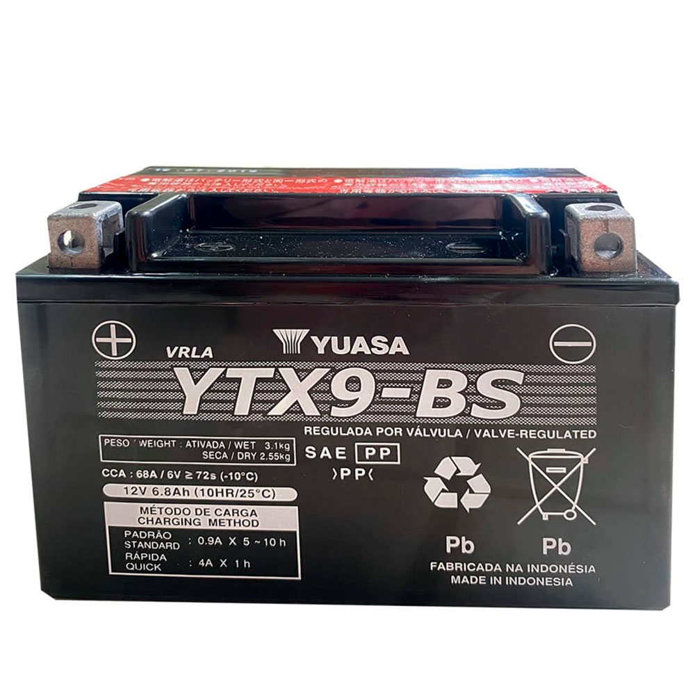 YTZ10S Yuasa batería para Suzuki AN 400 Burgman y Honda CB 500 F
